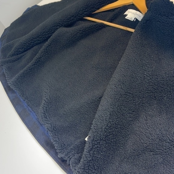 Treasure & Bond Women’s Blue/Black Plaid Jacket Size Small - Picture 8 of 9